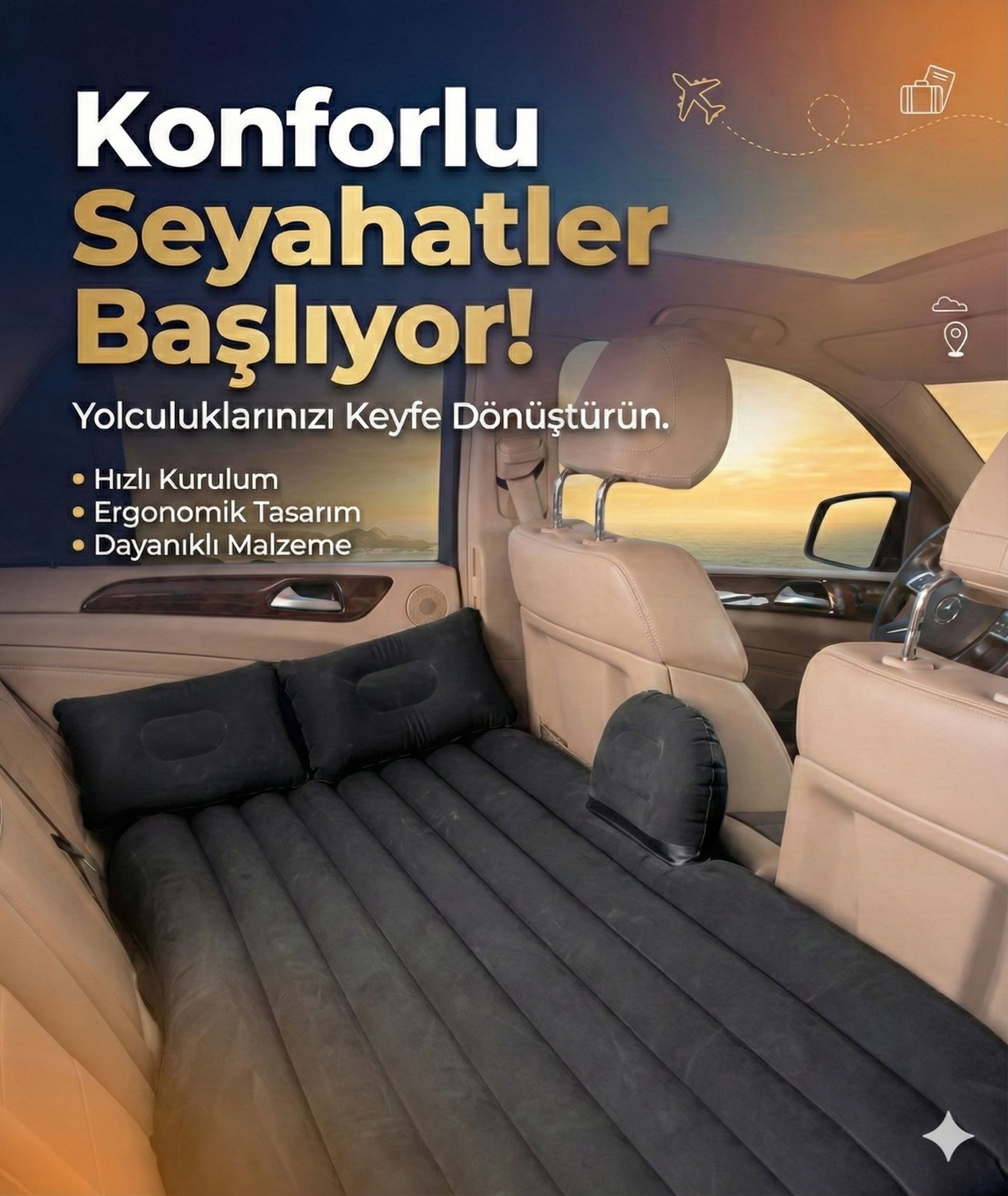 araç şişme yatak